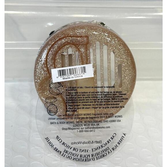 BATH & BODY WORKS LOVE LETTER HEARTS SCENTPORTABLE HOLDER CAR VENT VISOR CLIP - Picture 2 of 3